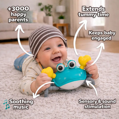 Interactive toy crab